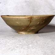 Antique Korean Celadon Bowl Goryeo Joseon Dynasty Gold Kintsugi Repair Box6