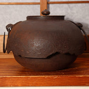 Living National Treasure Suzuki Morihisa Nanbu Iron Kettle Rabbit Chagama Box16