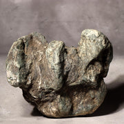 Japanese Suiseki Viewing Stone Green Sanba Chlorite Mountain Landscape 4.2kg0