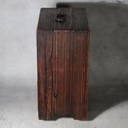 Antique Japanese Merchant Security Drawer Chest Late Edo Nanako Handle WO62714