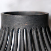 Artistic Japanese Iron Vase "Paris no Mado" (Window of Paris) - Modernist Ikeban8