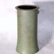 Japanese Vintage Bronze Flower Vase Tetsutaro Nagai Signed Mid-Century Modern17