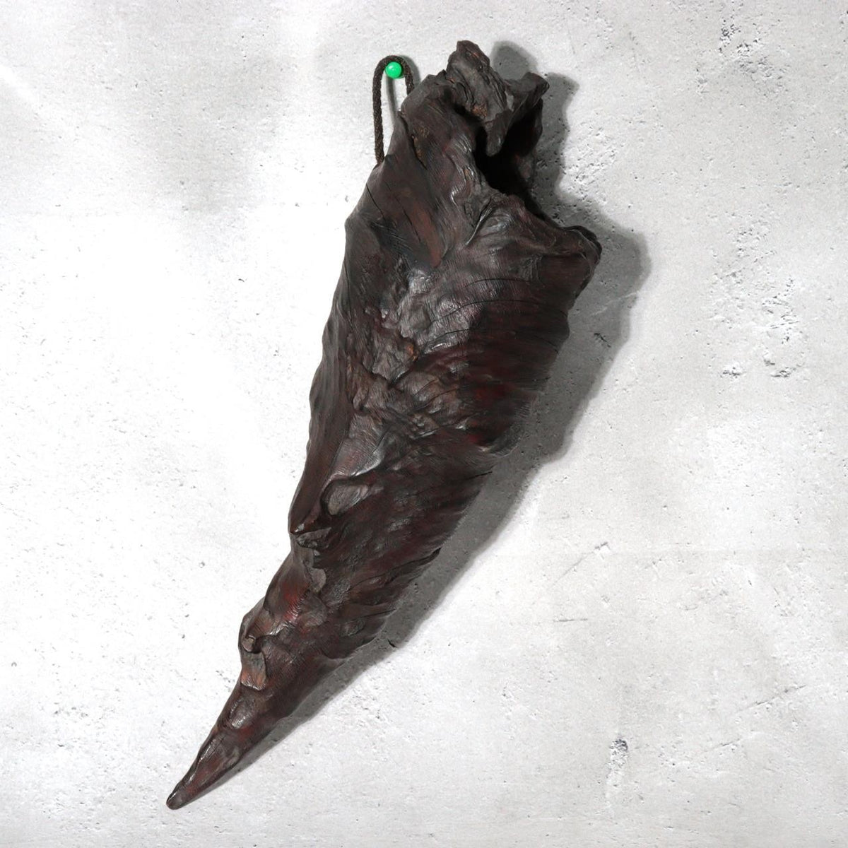 Vintage Japanese Natural Tree Root Wall Hanging Ikebana Flower Vase15