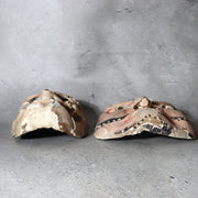 Antique Japanese Wooden Noh / Theater Masks 2pc Hannya-Type Warrior-Type MSK5338