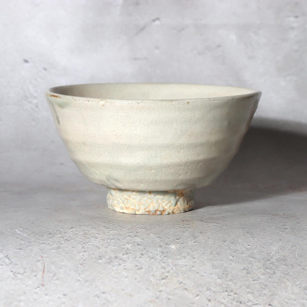 Princess Yi Bangja (Rakuzensai) Pale Grey Korai Ware Matc (Rakuzensai) Signed1