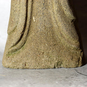 Authentic Japanese Antique Stone Jizo Statue Meiji Era to  Early Showa era11