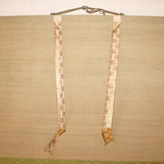 Antique Japanese Hanging Scroll Kakejiku Samurai Armor Hand Painted Silk ASO4358