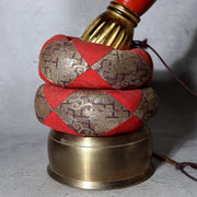 Japanese Vintage Shinto Suzu Bell with Braided Worship Rope Shrine Tassel 99cm10