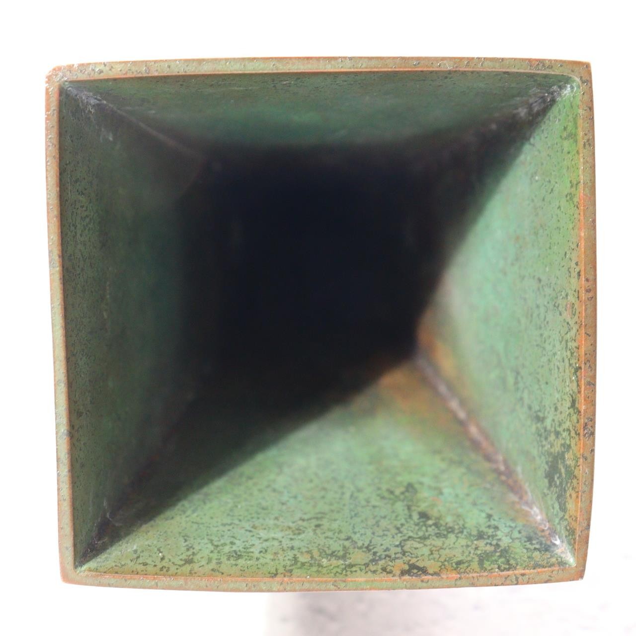 Masterpiece Japanese Kotou Bronze Vase by Ichinose Soshin Signed Tomobako 727g7