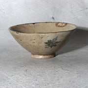 Late Edo Seto Karatsu Fukizumi Chawan Tea Bowl Gosu Maple Kintsugi Repair PCP3167