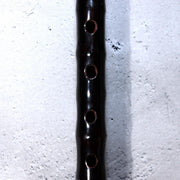 Authentic Edo  Japanese Shinobue Flute  Lacquer Antique Mitchell Flower Vase12