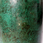 Vintage Japanese Cast Bronze Bud Vase Shoho Stylized Tree Green Patina BV7788