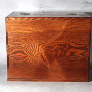 Vintage Japanese Tamamoku Wood Haribako Sewing Box Ko dansu WO62810
