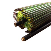 Japanese Wagasa Bamboo Umbrella Green Geisha Maiko Dance Prop Detachable WO5097