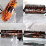 Antique Late Edo Maki-e Inro with Manju Netsuke and Ojime – BOSa7511