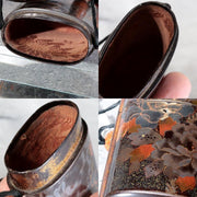 Antique Late Edo Maki-e Inro with Manju Netsuke and Ojime – BOSa7510