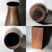 Early 20th Century Japanese Bronze Vase Yoshimitsu Kinjiro Ogasawara Statue18