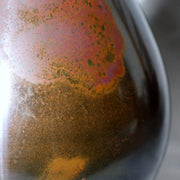 Japanese Master Bronze Vase "Sato no Yama" by Hasegawa Yoshihisa Nitten Juror7