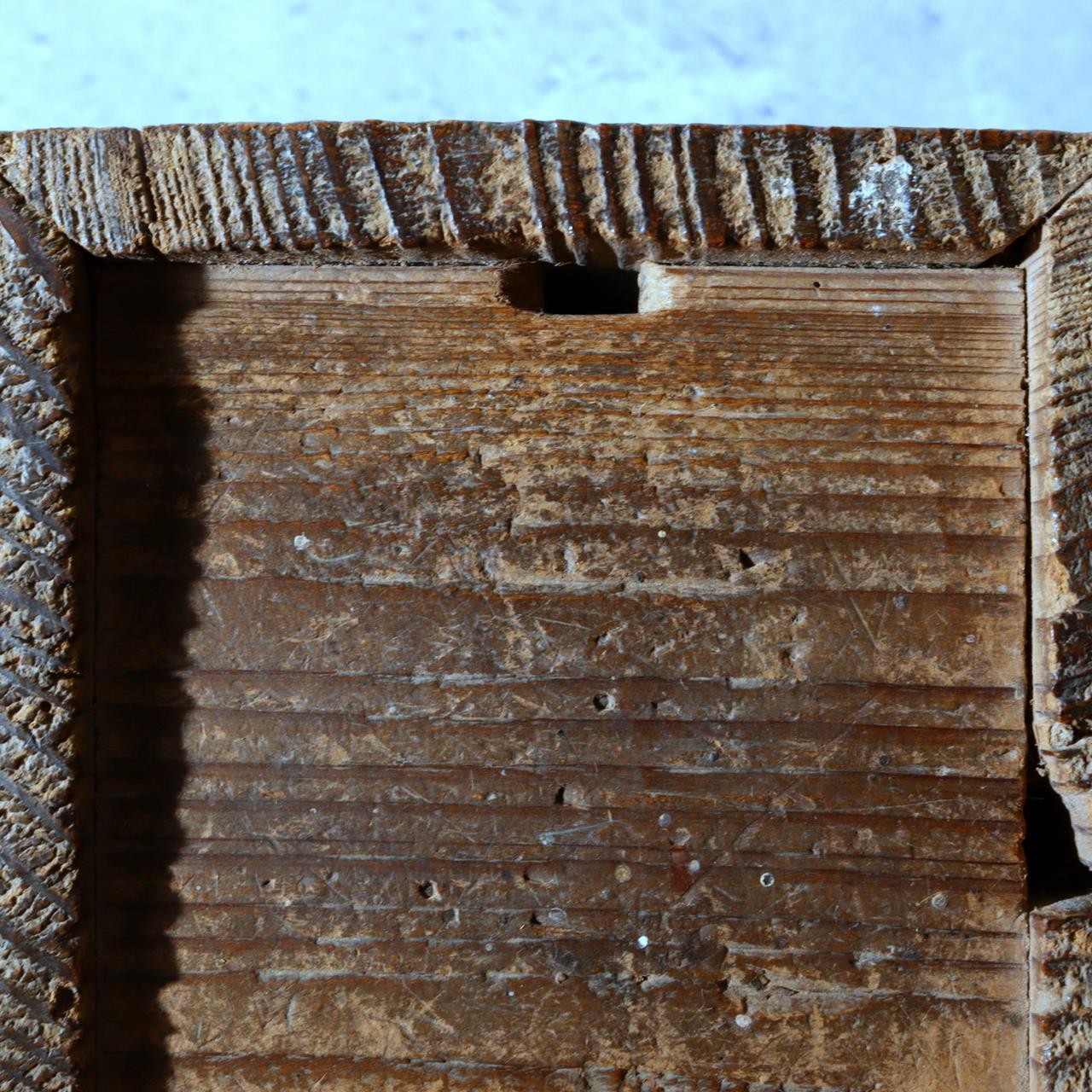Japanese Antique Buddhist Omikuji Box with 93 Bamboo Fortune Sticks11