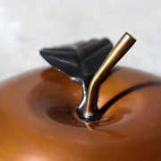 Vintage Japanese Pure Copper Apple Kashiki Candy Bowl Eijundo Tomobak10