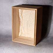 Japanese Hand-Carved Wooden Noh Mask Kojou Refined Old Man Storage Bag MSK53918
