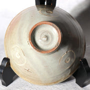 Edo Period Matsushiro-yaki Tea Bowl - Goryeo Celadon Style - Mismatched PCP2889