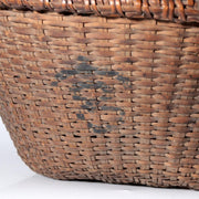 Vintage Japanese Folk Craft Bamboo Woven Basket Collection Set of 8 WO6395