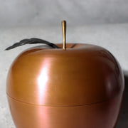 Vintage Japanese Pure Copper Apple Kashiki Candy Bowl Eijundo Tomobak15