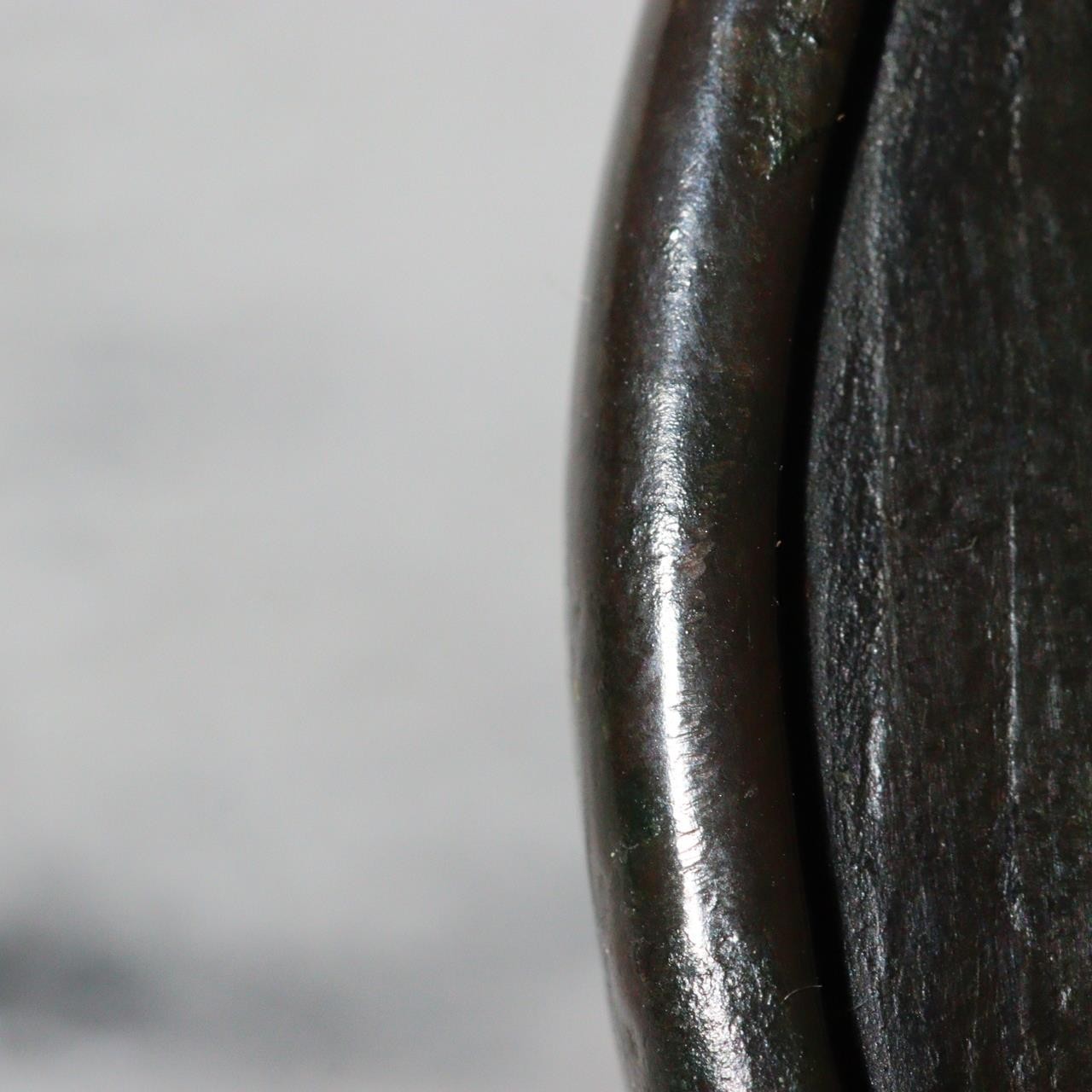 Antique Japanese Samurai Sword Guard Tsuba Fukurin Rim Ko-Kinko Style STO887