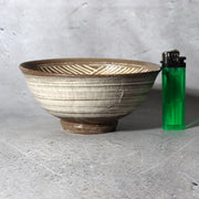 Yi Bangja Mishima Hakeme Ceramic Chawan Japanese Tea Bowl PCP3082