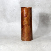 Japanese Takaoka Copperware Bronze Flower Vase Traditional Craft Shin BV7712