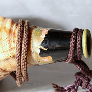 Japanese Horagai Triton’s Trumpet Shell Buddhist Ritual Horn 33cm SG885