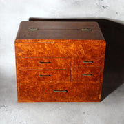 Japanese Vintage Wooden 3-Drawer Mini Tansu Hari-bako Sewing Box Organizer 31.5c7