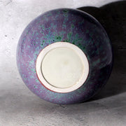 Japanese Glaze Flower vase Matsuyama Gaei porcelain vase signed w / box PV2904