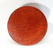 Vintage Japanese Wooden Miniature Chabudai Round Table Display Stand 11.6inch1