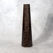 Vintage Takaoka Copperware Bronze Flower Vase Houun Hexagonal Bud Vase BV7740