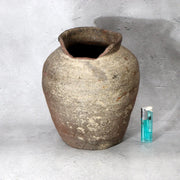 Antique Japanese Bizen Ware Jar Tsubo - Momoyama Period (16th Century) 3.2kg4
