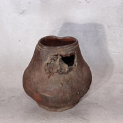 Japanese Pottery Flower Vase Crab Yaburebukuro Torn Sack Tokoname Rakuzan Style9