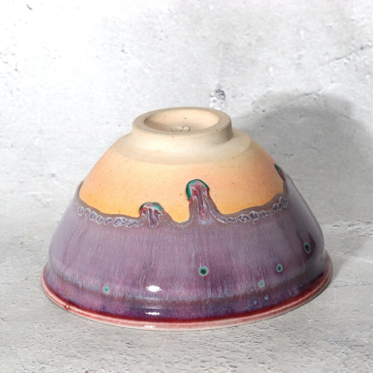 Japanese Kujaku Peacock Tenmoku Matcha Tea Bowl Chawan Matsuyama Gaei Box3
