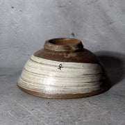 Yi Bangja Mishima Hakeme Ceramic Chawan Japanese Tea Bowl PCP3088