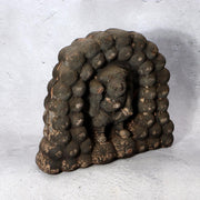 Antique Japanese Clay Daikokuten Plaque God of Wealth Prosperity Edo/Meiji Era4