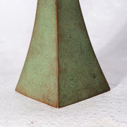 Masterpiece Japanese Kotou Bronze Vase by Ichinose Soshin Signed Tomobako 727g12