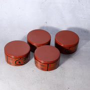 Japanese Buddhist Altar Incense Celadon Koro Burner Maki-e Sanbo Stand Bowls6