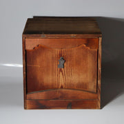 Antique Japanese Ceramic Noh Mask Style Wall Masks Hannya & Beshimi Pair c.19403