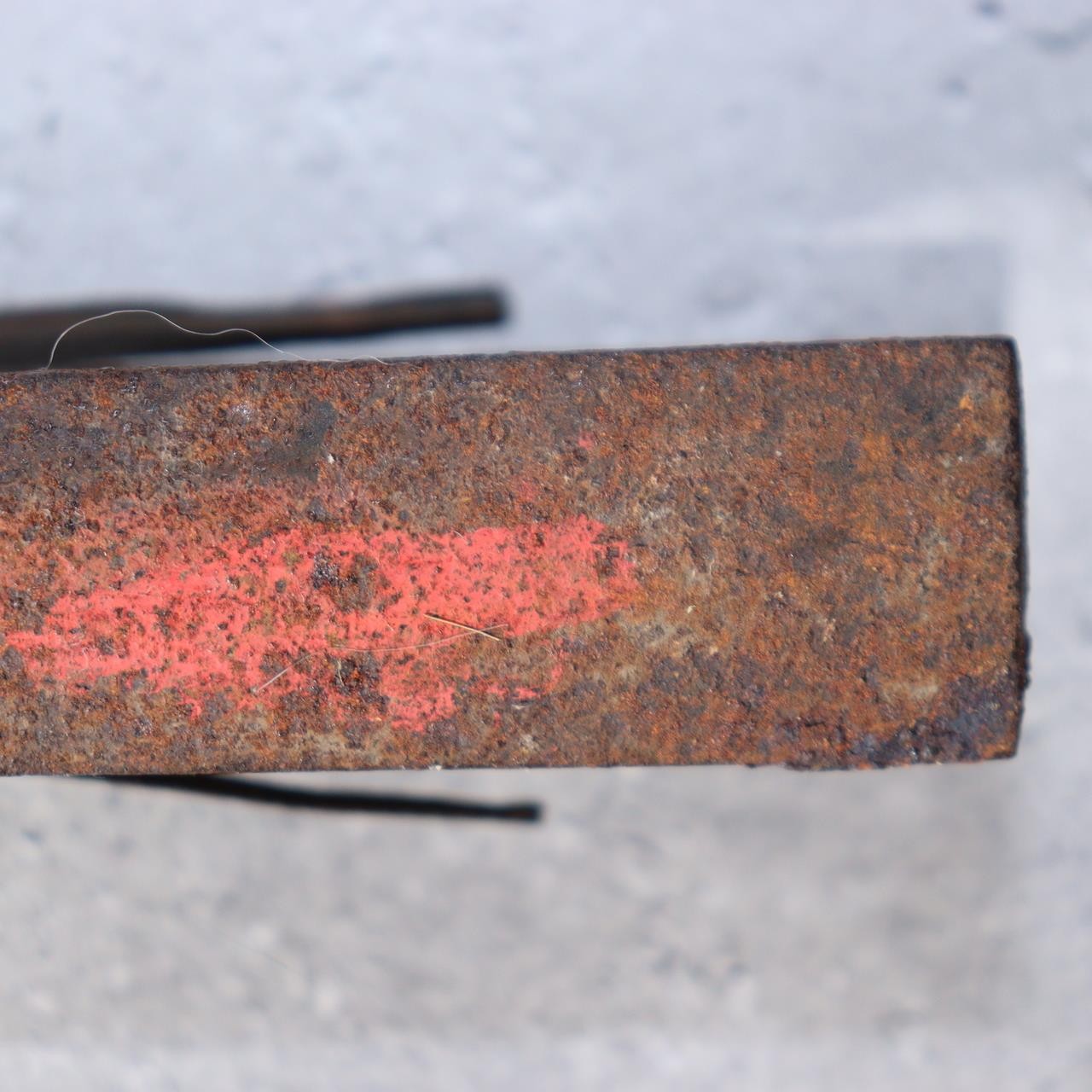Authentic Edo Period Japanese Samurai Tessen Solid Iron Fan 33cm Daimyo Artifact13