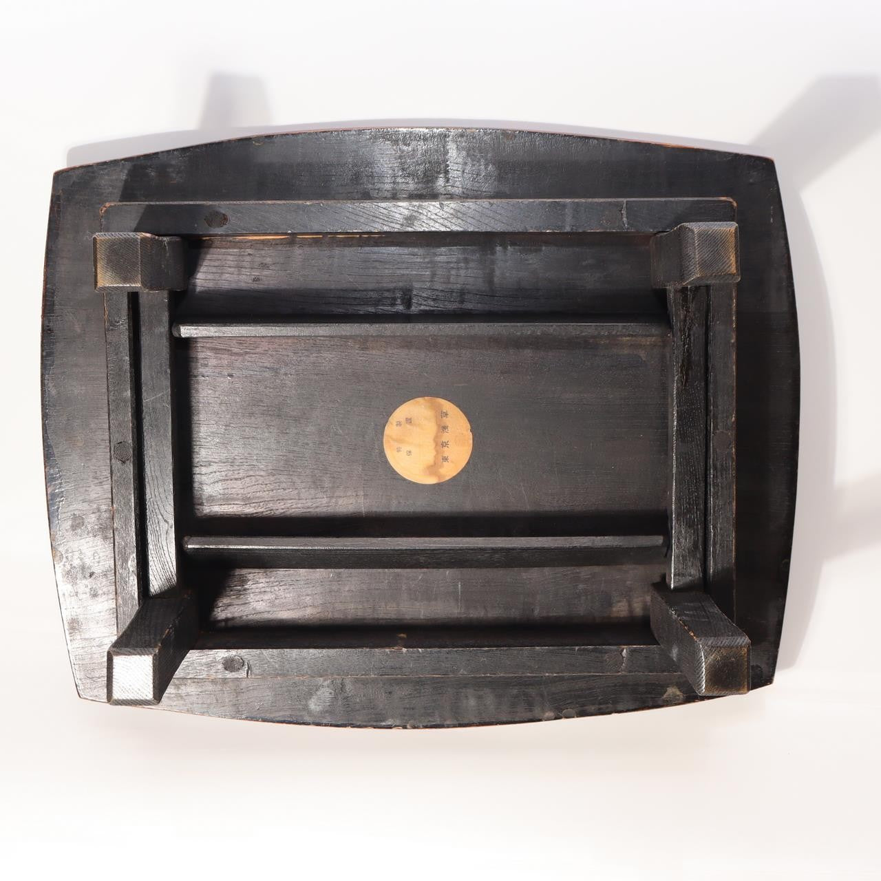 Vintage Japanese Small Chabudai Folding Low Table Wood Tea Zen Desk Retro WO5321