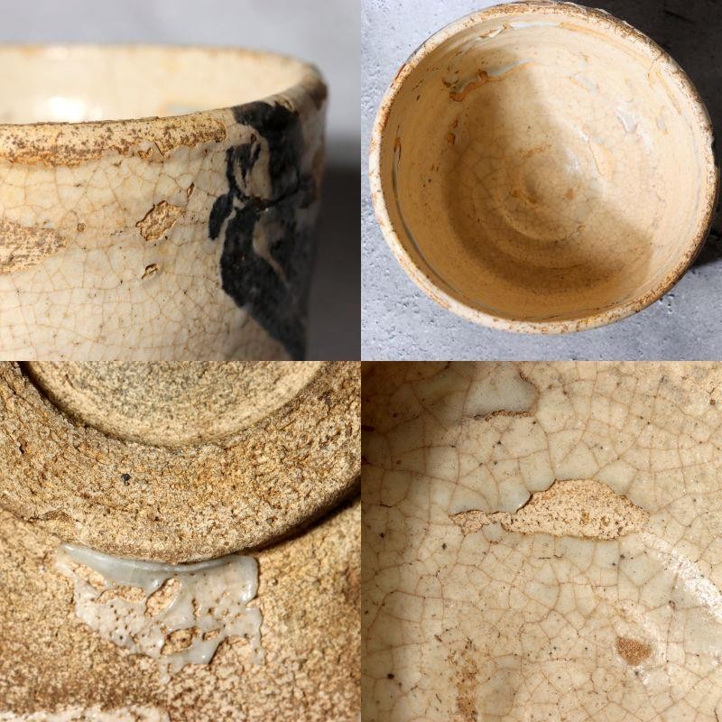 Japanese Studio Tea Bowl Sugimoto Deigyu Momoyama Kenzan Inspired Ceramic Chawan15