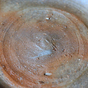 Japanese Vintage Bizen Ware Matcha Tea Bowl Signed Hira-chawan Modern Era13