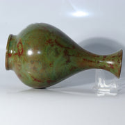 Japanese Vintage Bronze Vase Hana to Onna Yoshihisa Hasegawa Gasan BV7595
