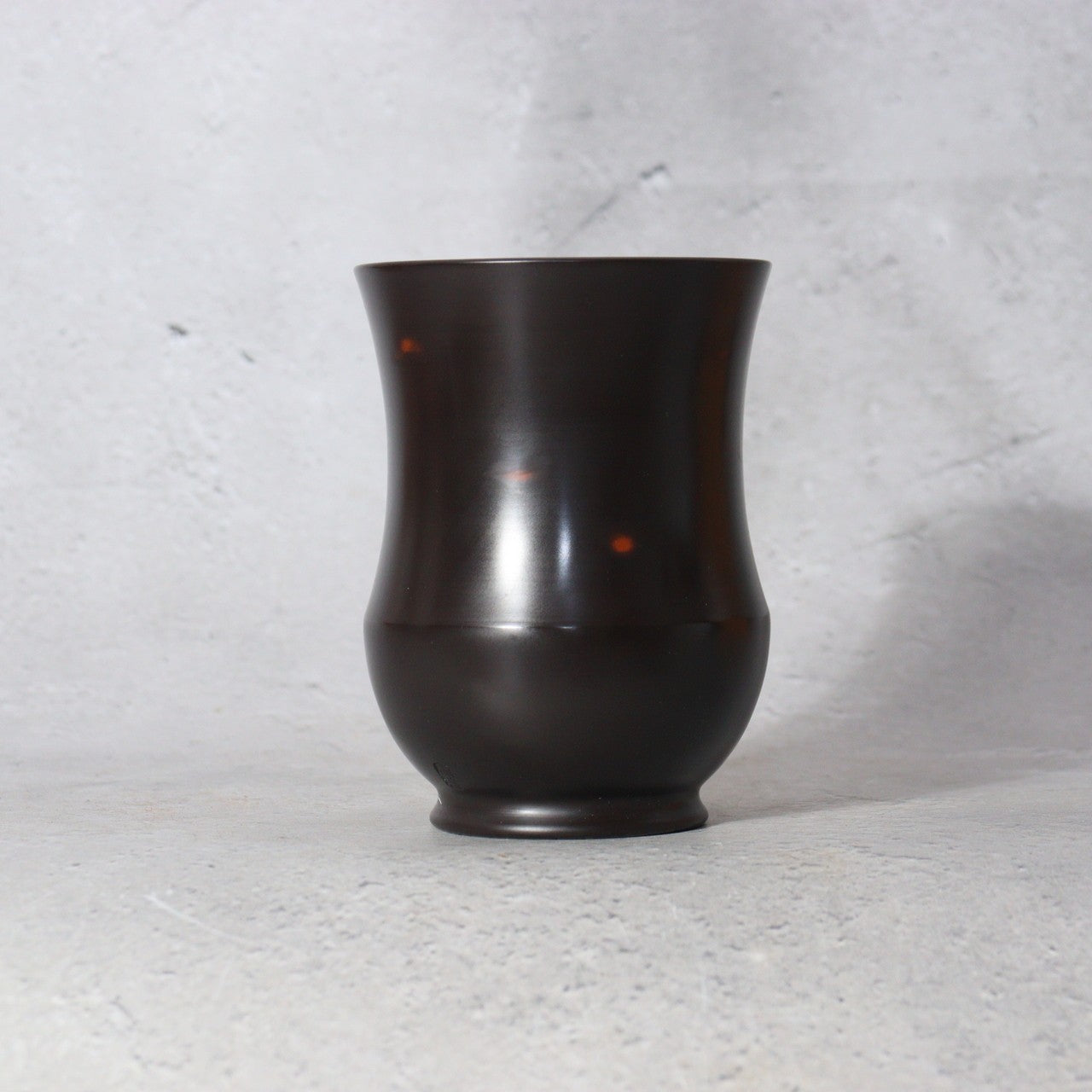 Japanese Solid Bronze Bud Vase by Gyokusen - with Mismatched Wooden Box10